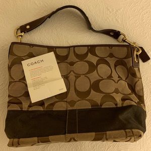 Coach Bucket Sounder Bag Signature